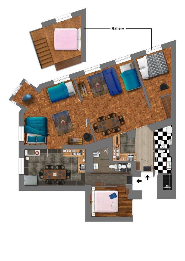 W-Tree Loft Style Apartment Boedapest Buitenkant foto